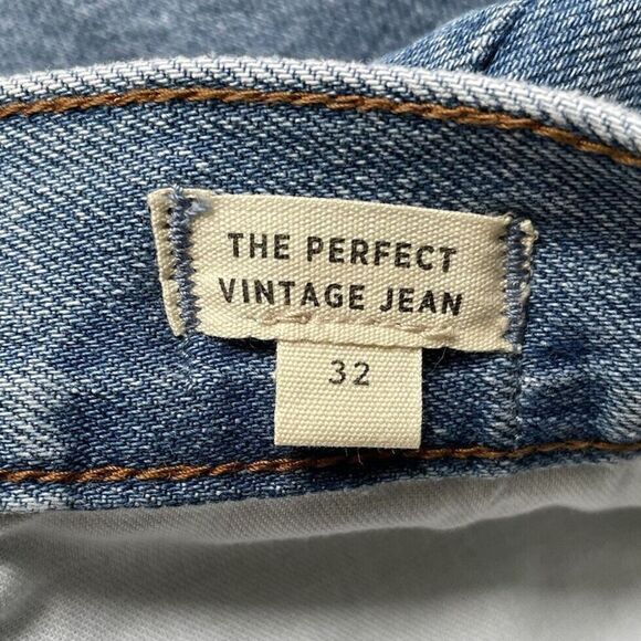 MADEWELL Womens The Perfect Vintage Jeans NEW Destroyed ND507 Cooper Wash Sz 32 - Picture 9 of 12